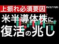 【上振れ必須要因】米半導体株に復活の兆し？日本の半導体は？
