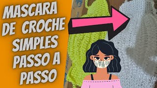 Mascara de Croche Passo a Passo