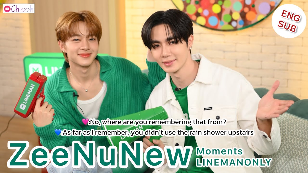 [ENGSUB] ซีนุนิว | ZeeNuNew Moments LINEMANONLY