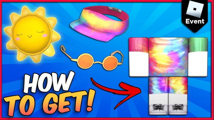 FREE ACCESSORIES! HOW TO GET Tie-Dye Outfit Shirt & Pants! (ROBLOX TAI  VERDES EVENT) 