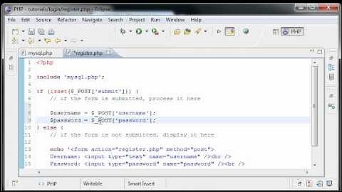 TheWebDrone PHP Tutorials - Simple Login System Part 1