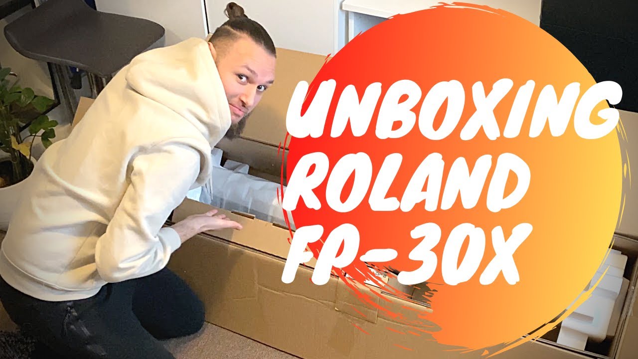 Unboxing Roland FP-30X Digital Piano | Joël Booi