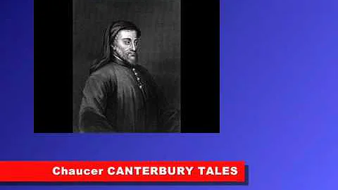 Geoffrey Chaucer: The Canterbury Tales
