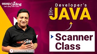 Scanner Class in Java | System.in | User Input | Keyboard Input | Java for Developers | #Java #Lec18