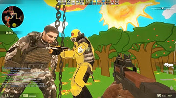 Counter Strike Global Offensive Zombie Escape mod online gameplay on Shroom Forest map