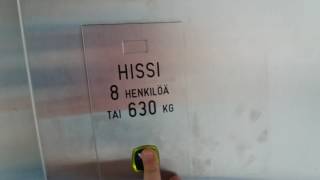 AMAZING 1990 KONE Traction Scenic Elevator at Opri Shopping Center, Lappeenranta, Finland (Retake)