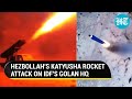 60 Hezbollah Rockets Hammer Israel; Back-To-Back Strikes After IDF Kills Its Commander