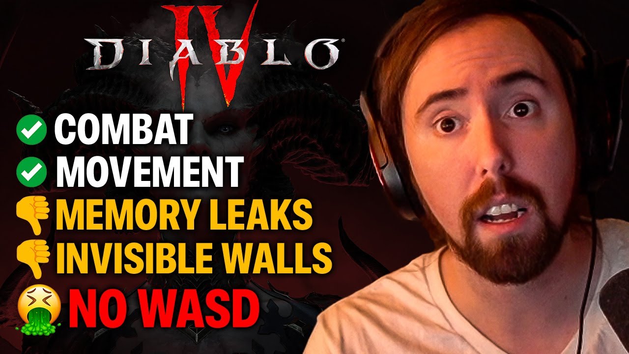 D͏i͏a͏b͏l͏o͏ 4͏͏͏ Feedback We Sent To Blizzard | Asmongold Reacts