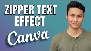 How to Create Perspective Text With Zipper Effect in Canva [2026 Tutorial for Beginners]