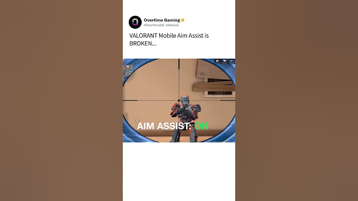 Valorant Mobile Aim Assist Is Broken... 🤯