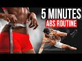5 MINUTE AB ROUTINE | DO THIS DAILY..(YES YOU)