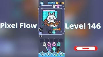 🎮 Pixel Flow Level 146 Walkthrough | Go Answer 🧩✨