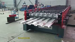 Container Panel Roll Forming Machine