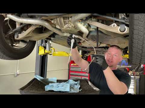 Jeep Grand Cherokee Electronic Locking Differential Fluid Service Procedure