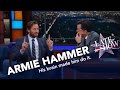 Armie Hammer Ate NYC Street Meat, And Lived To Eat Another Day