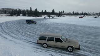 ghost lake ice drifting