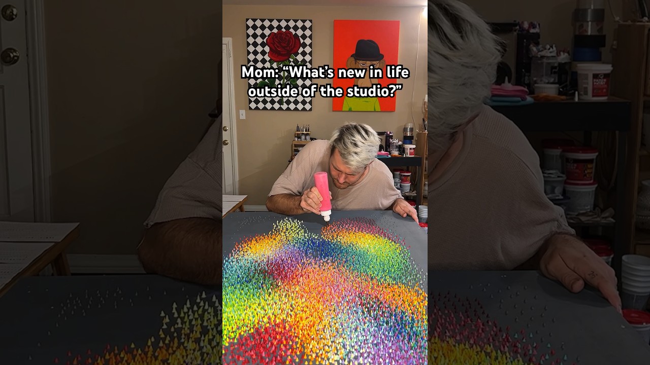 I spend all of my time in the painting studio - this is why. 