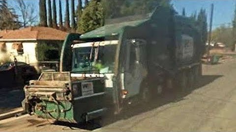 Garbage Trucks On Google Maps PT. 15