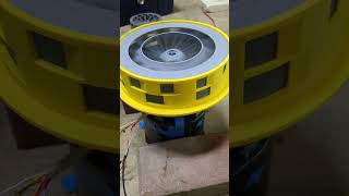 1/3 Scale ACA P-50 Core Test (FIXED STATOR) #siren #3dprinting #creative #loud #aura #phonk #tuff