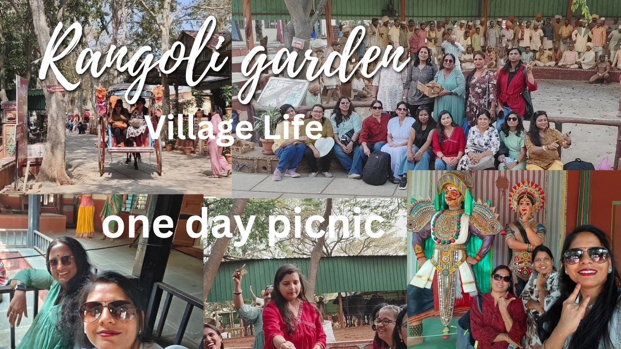 Part 2 Rangoli Garden One Day Picnic | गाँव के जीवन का सार यहाँ | Banglore 