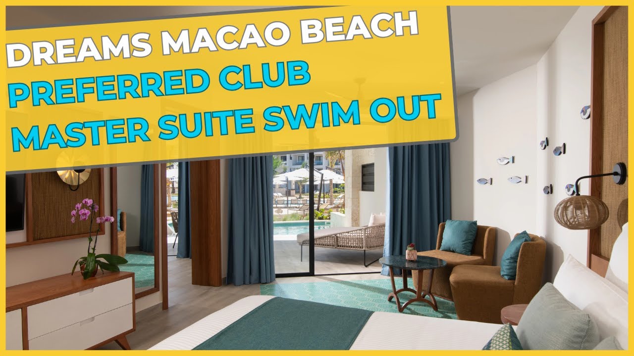 Dreams Macao Beach: Preferred Club Master Suite Swim Up Tour (4K)