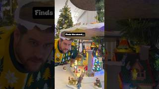 Who else has a Christmas town? #shorts #fatherdaughter #deaf #wholesome #kybyeee