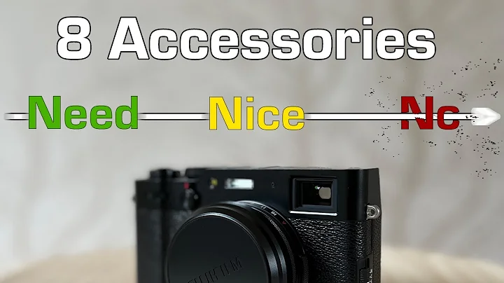 The Good, the Great, and the Useless: Must-Have and Nice-to-Have Accessories for Your Fuji X100V