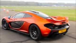 McLaren P1 -  LAUNCHES, 0-100mph+ BRUTAL Accelerations!