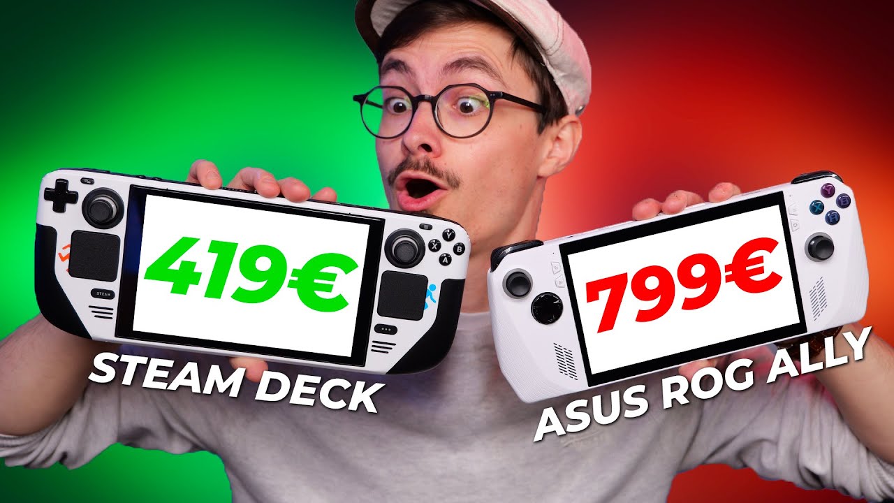 Steam Deck VS. Asus Rog Ally : Laquelle choisir ? - YouTube