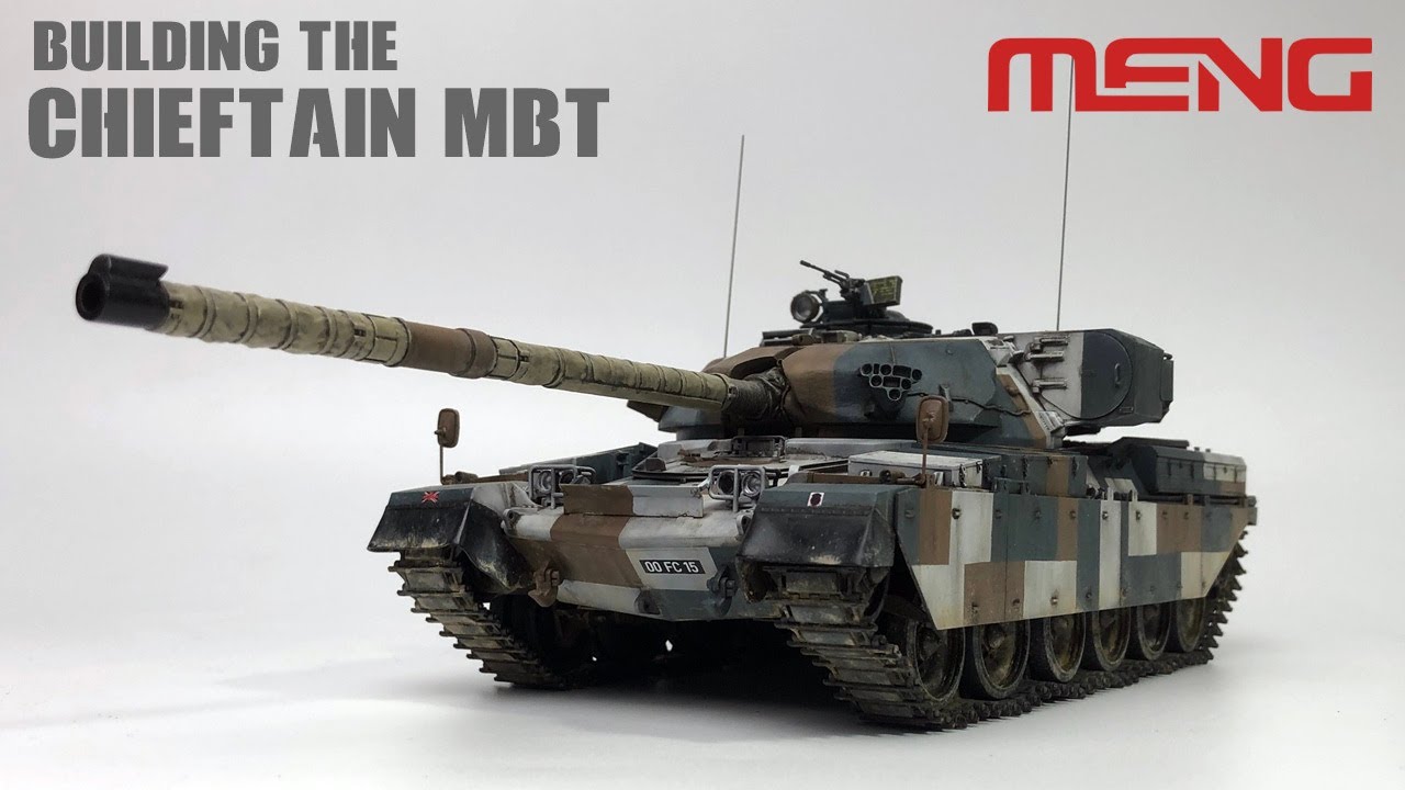 Building the Chieftain Mk.10 MBT MENG Model 1/35 【プラモデル 戦車】