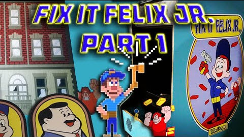 Fix it Felix Jr. Arcade Build: Part 1