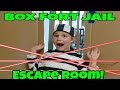 Box Fort Jail Escape Room! Fail = 24 Hours Yes Day For MOM