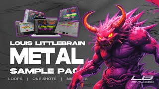 METAL SAMPLE PACK | Guitar, Drum and Bass Loops and Sample | Metalcore, Deathcore, Djent