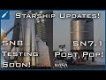 SpaceX Starship Updates! SN8 Testing Soon, SN7.1 Post Pop! TheSpaceXShow