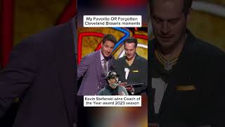Kevin Stefanski wins Coach of the