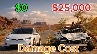 Realistic Crashes BeamNG Drive Damage Cost Tesla X Model | Epic Wallet Survival