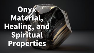 Onyx Material Healing and Spiritual Properties Onyx Meaning Benefits And Spiritual Properties