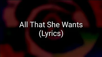 Ace of Base - All That She Wants (Lyrics)
