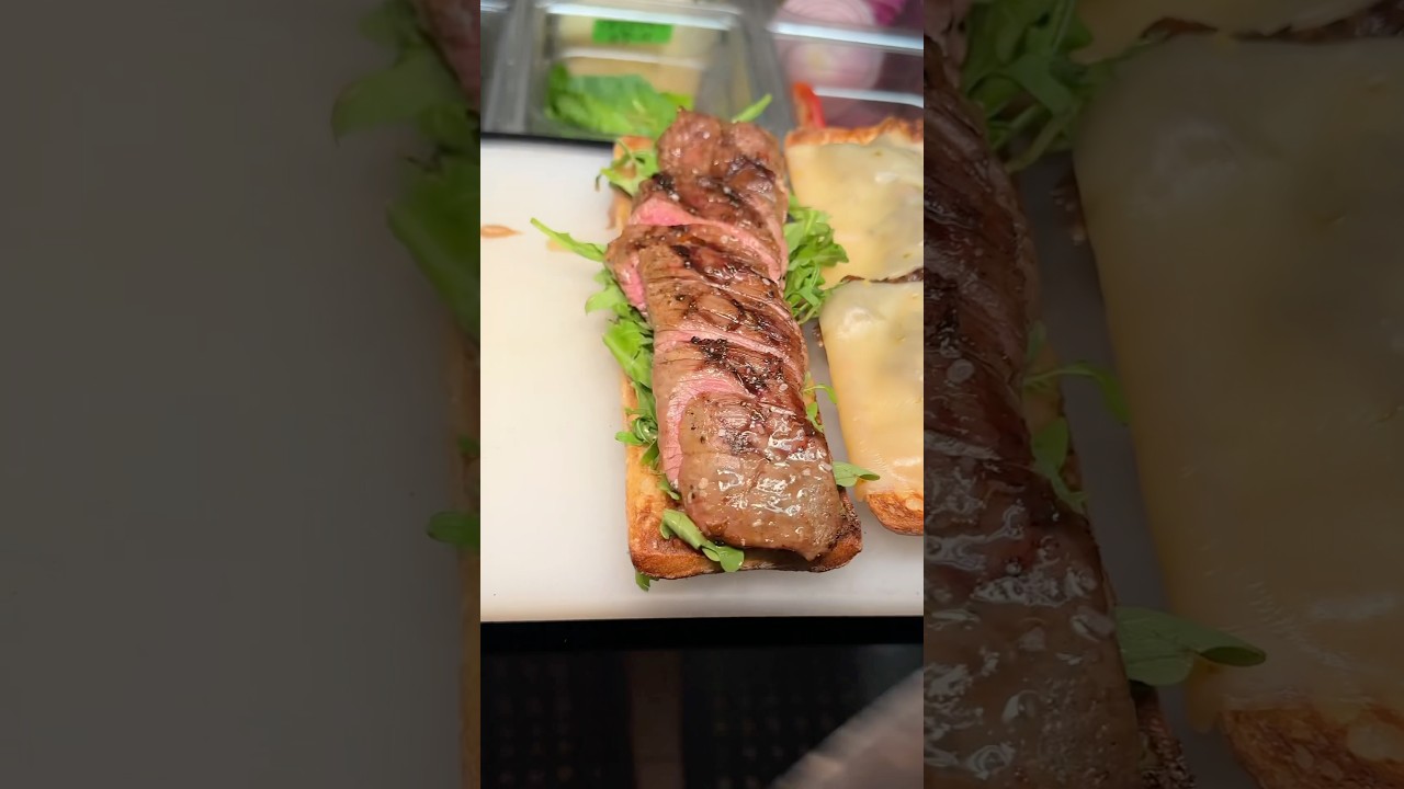 Doesn’t get much better than this delicious STEAK SANDWICH from The Laurels in NYC! 🥩 #DEVOURPOWER