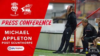 Michael Appleton post Scunthorpe United