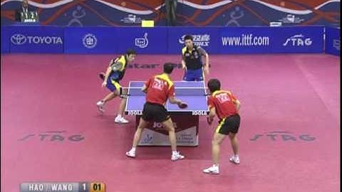 Qatar Open: Wang Liqin Hao Shuai-Xu Xin Ma Long