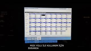 Mcx Audio Breath Controller Yamaha A5000,Ketron Audya 5 ,Kronos Ve Pa Seri̇leri̇ İçi̇n Ayarlar