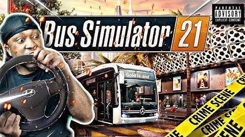 BLACK GUY ￼FIRST TIME PLAYING BUS SIMULATOR 21 ON PS5 | Super hilarious￼