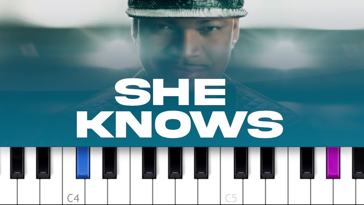 Ne Yo She Knows Ft Juicy J Piano Tutorial YouTube