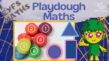 Playdough Maths for Kindergarten | EYFS Mathematics Activity