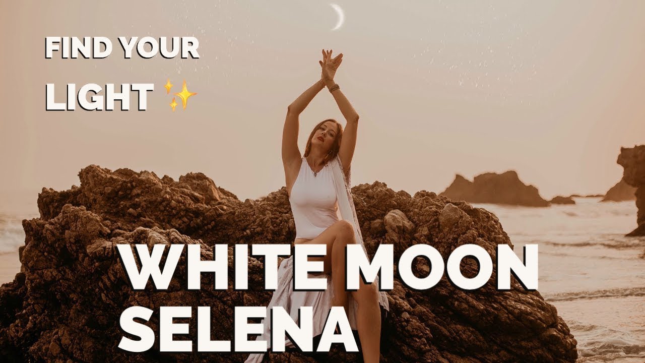 WHITE MOON SELENA Find Your Angel Guardian, Path to Light and Blessings