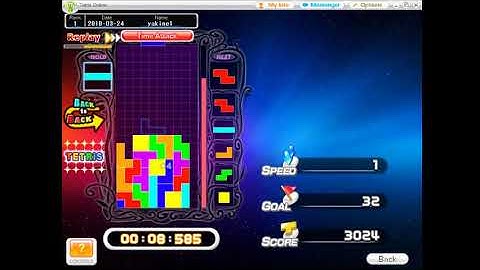 Tetris Online Poland - Sprint - 22,423 seconds