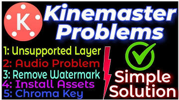 KineMaster Layer And Audio Problem Solution ✔️ || kinemaster video editing tips and tricks 🔥