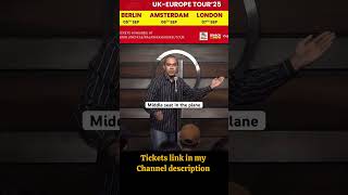 Middle seat in the plane #standupcomedy #comedy #standup #funny #jokes #london #berlin #amsterdam