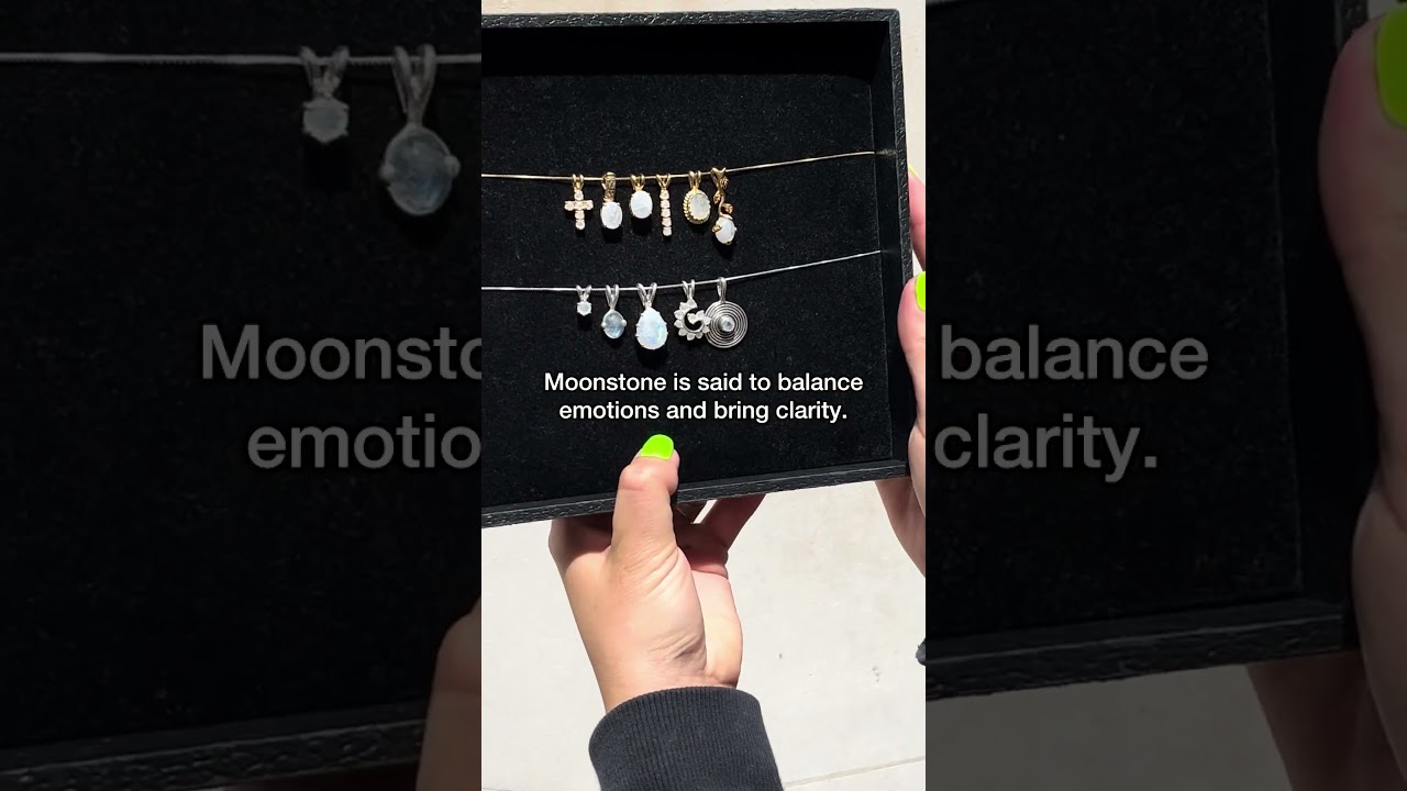 🌙 Moonstone Necklaces | June Birthstone Jewelry 